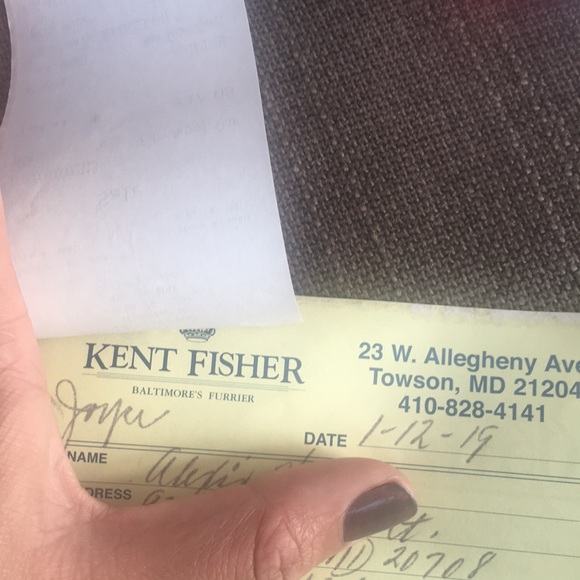 REAL fur head band/neck scarf - Picture 6 of 7